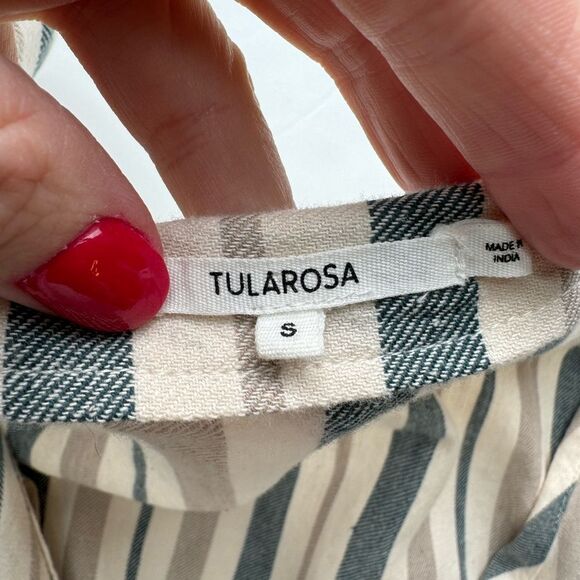 Tularosa Striped Mini Dress in Blue and White - Picture 10 of 12